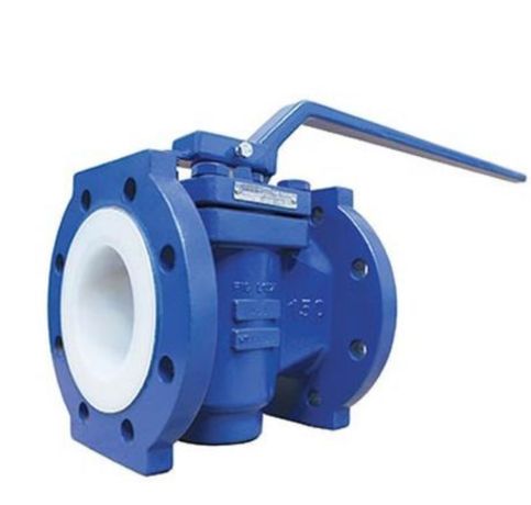 MS PTFE Lined Plug Valve in Ahmedabad