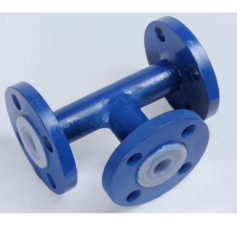 PTFE Lined Equal Tee in ahmedabad