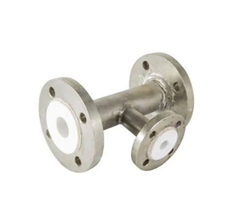 SS 304 PTFE Lined Equal Tee in ahmedabad